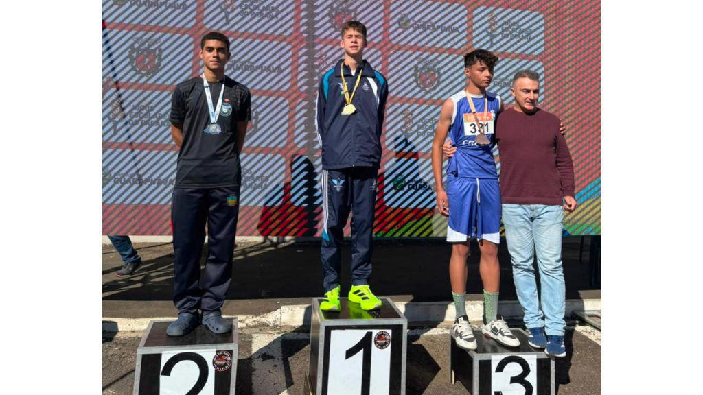Apucarana lidera quadro de medalhas no atletismo dos Jogos Escolares do Paraná