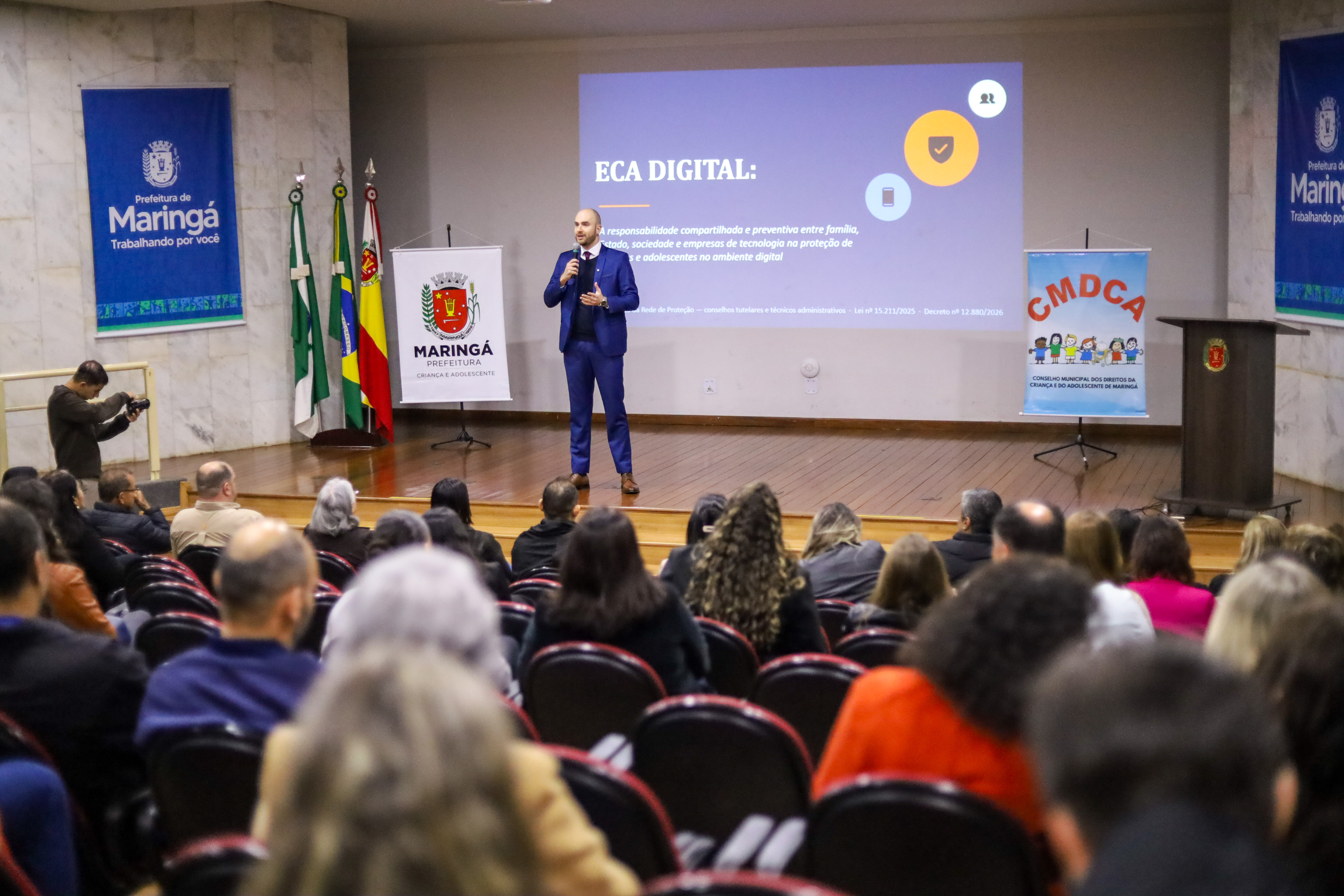 Maringá capacita servidores sobre ECA Digital para proteção de crianças e adolescentes