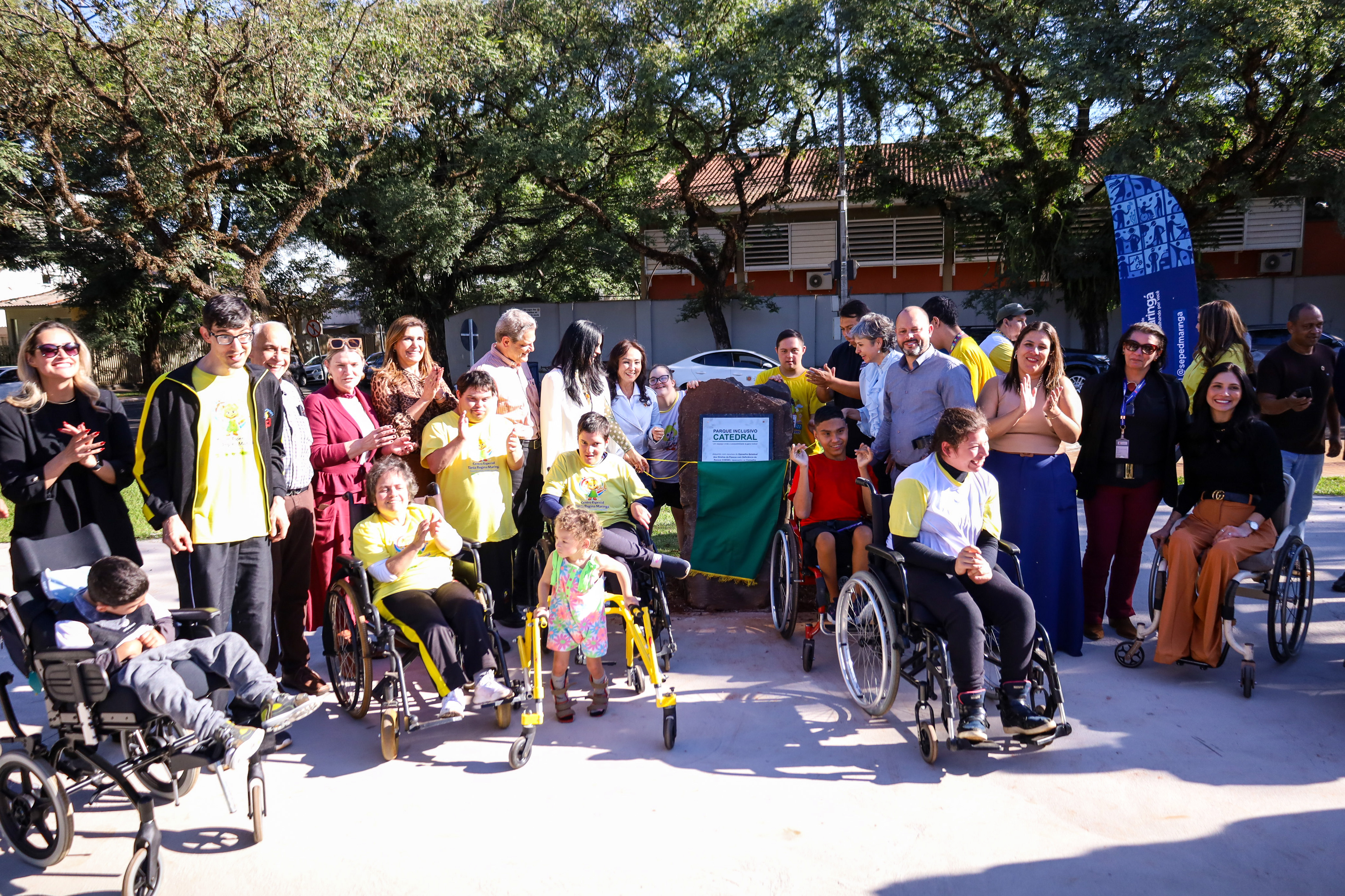 Maringá inaugura primeiro Parque Inclusivo com brinquedos adaptados