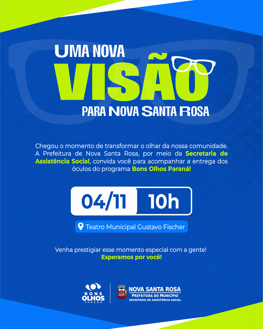 Entrega de 88 óculos gratuitos beneficia crianças e adolescentes