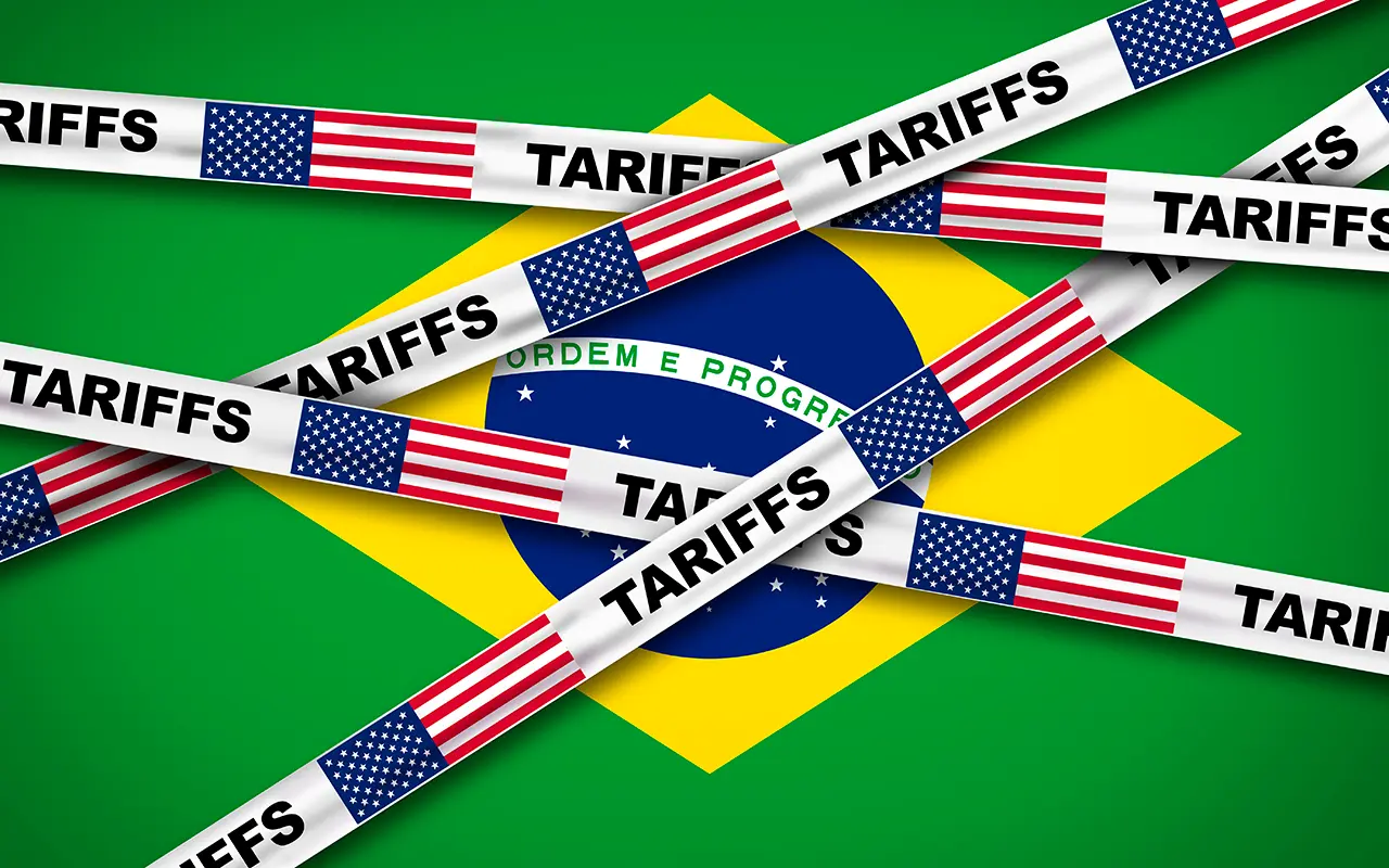 EUA impõem tarifa de 25% a produtos brasileiros; FAEP critica inoperância do governo