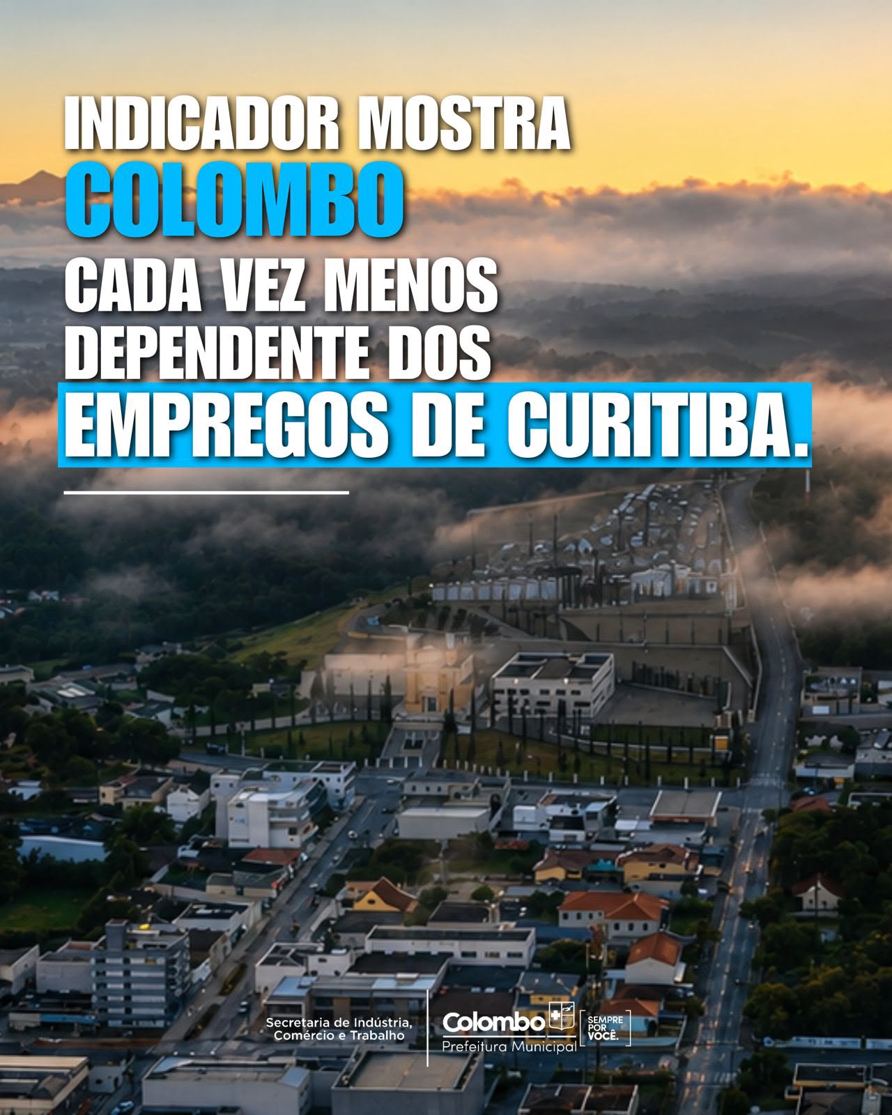 Colombo amplia geração de empregos e ganha destaque econômico na Grande Curitiba