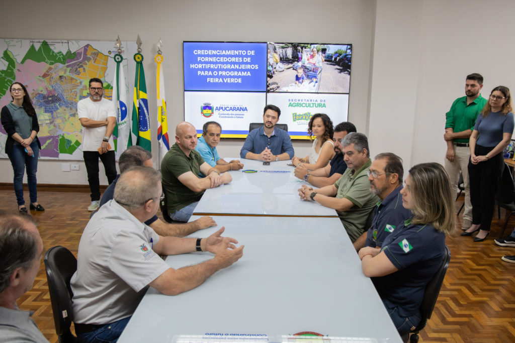 Apucarana abre credenciamento para agricultores familiares no programa Feira Verde