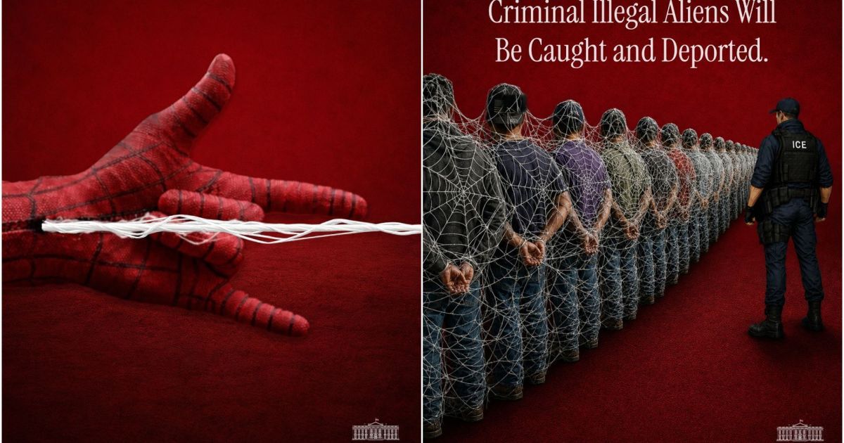 Casa Branca usa Homem-Aranha em post sobre prisão de imigrantes irregulares