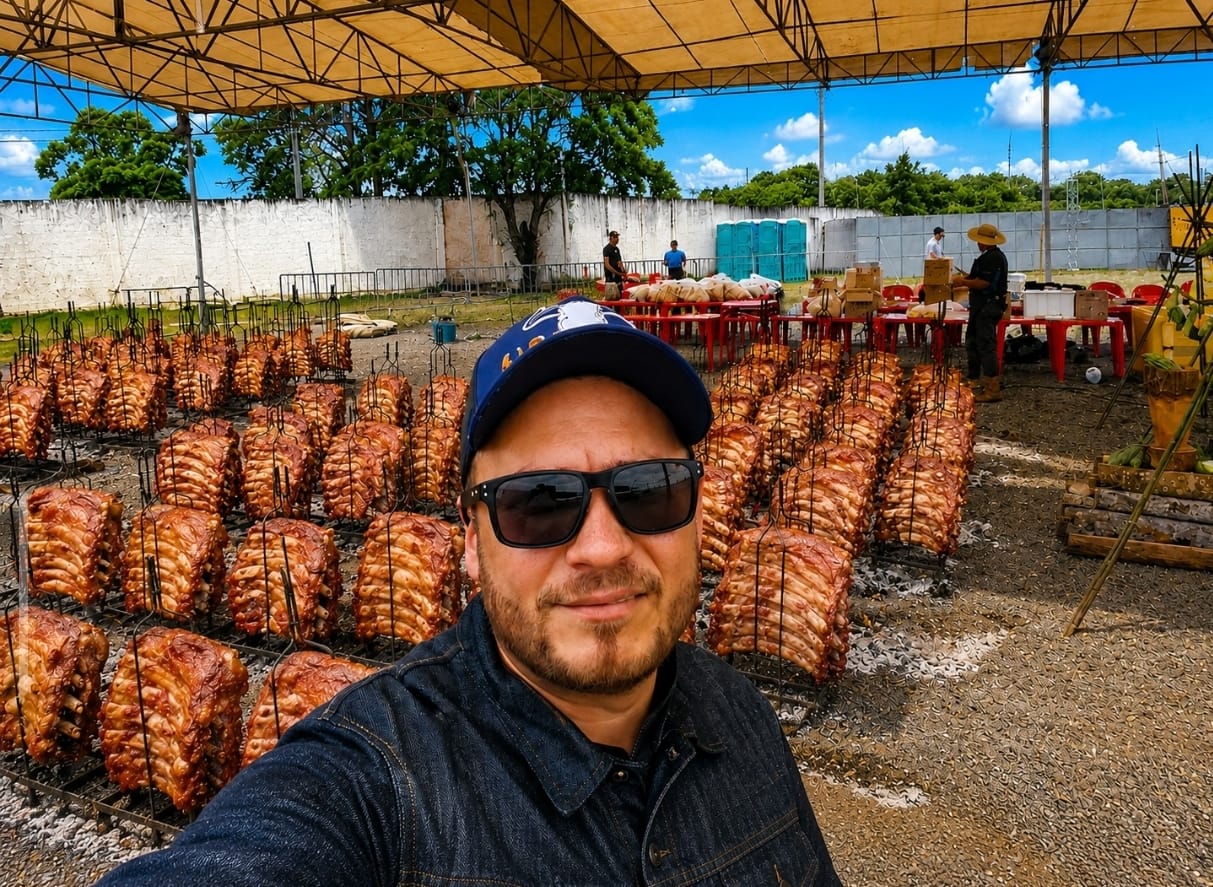 ASSAFEST tenta recorde mundial de costelas assadas em Curitiba