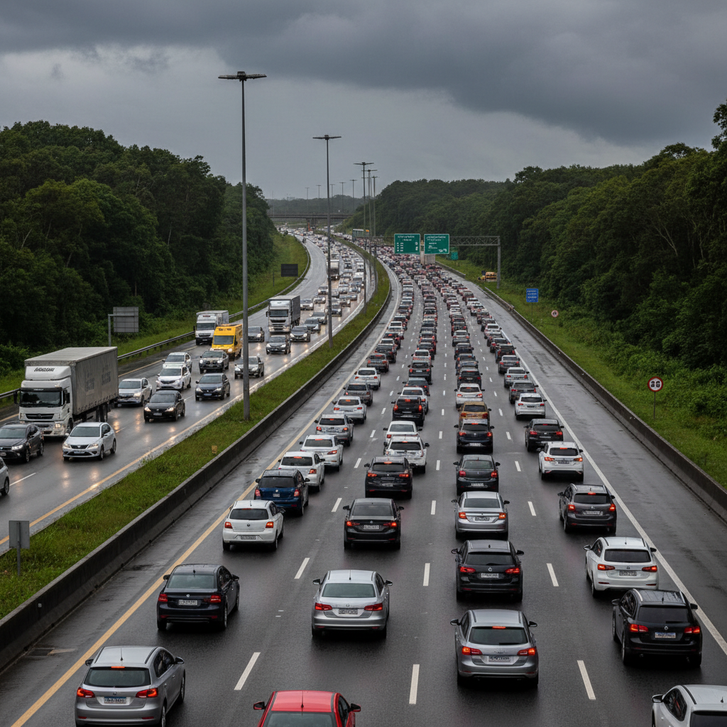 BR-277 deve receber 150 mil veículos durante o feriado de Finados