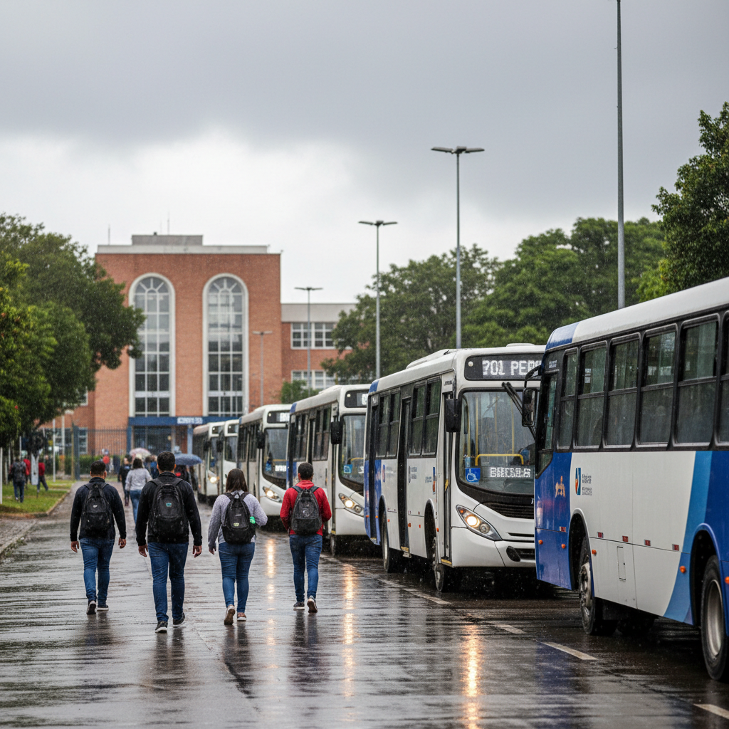 Ônibus ganham reforço para o vestibular da UFPR no domingo (1º)