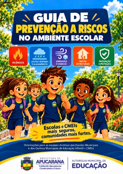 Escolas e CMEIs realizam simulado de emergência para eventos climáticos severos