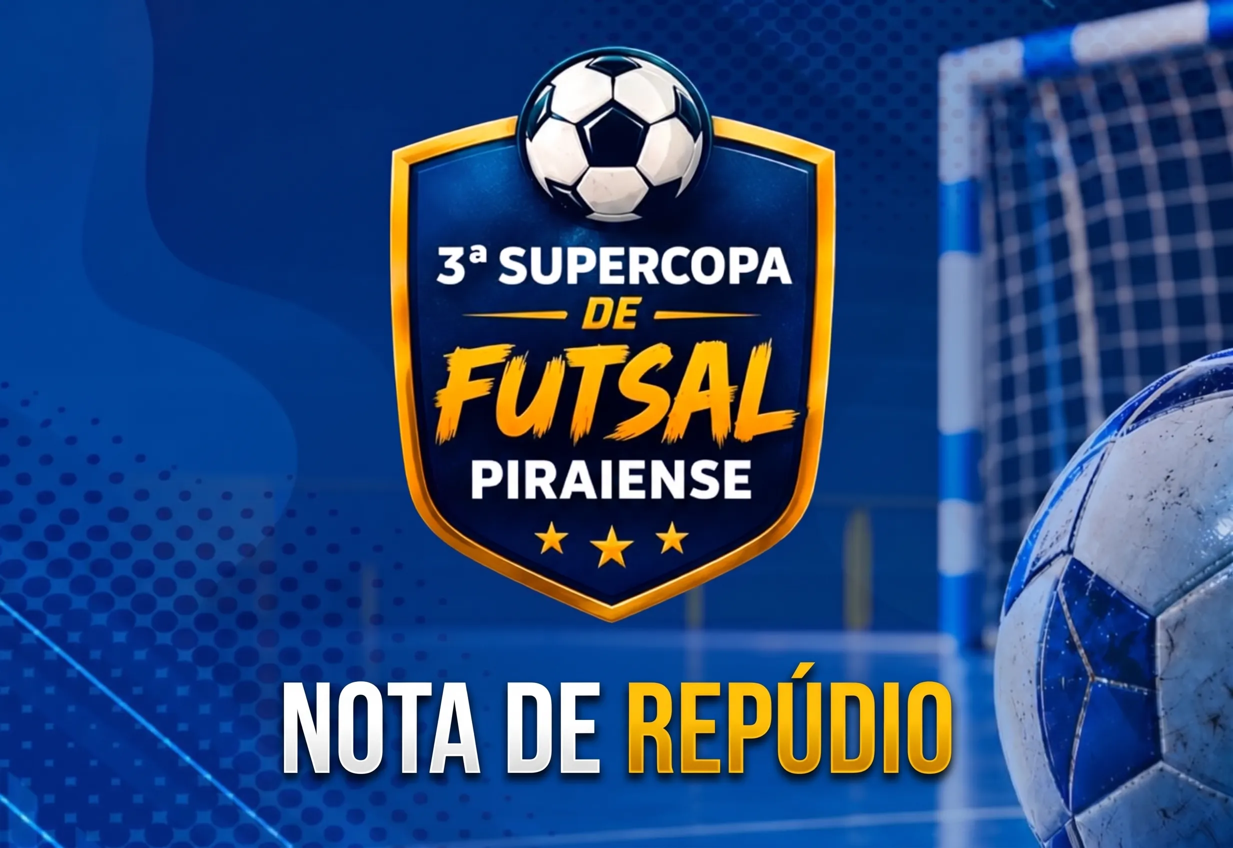 Agressões contra árbitros na Supercopa de Futsal serão apuradas nas esferas cível e criminal