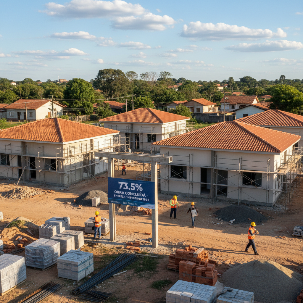 Condomínio do Idoso em Irati atinge 73,5% de obra; entrega será em novembro