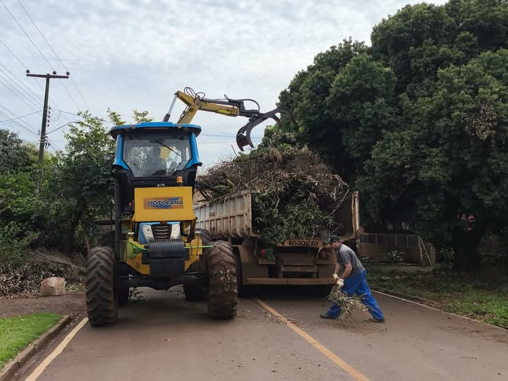 Recolha de galhos e entulhos em Porto Mendes começa no dia 3 de novembro