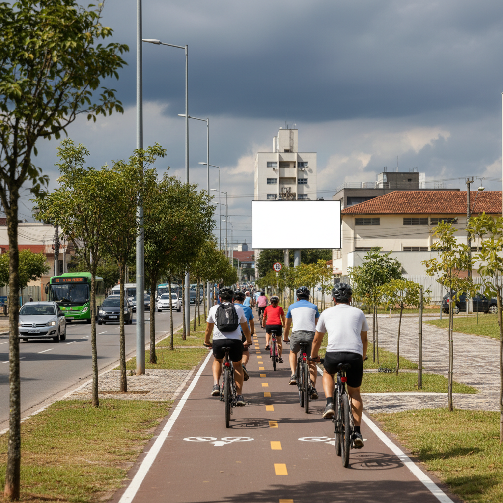 Projeto prevê ações educativas para segurança de ciclistas no trânsito