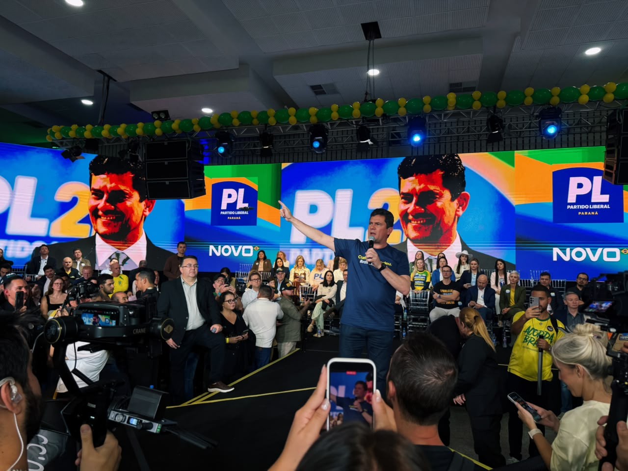 Em convenção histórica Moro defende a transformação do Paraná, no melhor estado do Brasil