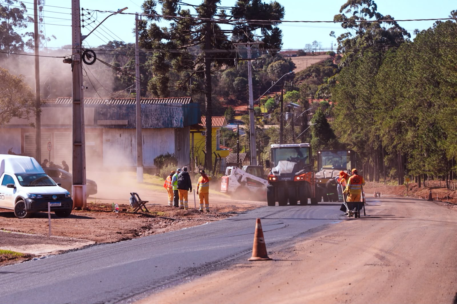 Prefeitura de Cascavel abre licitações de R$ 13,8 milhões para pavimentar 10 km de estradas rurais
